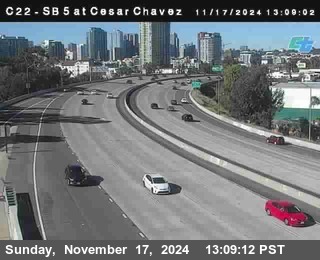 SB 5 at Cesar E Chaves Prkwy