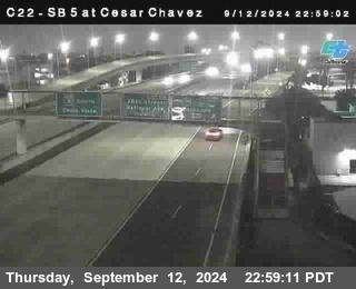 SB 5 at Cesar E Chaves Prkwy