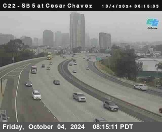 SB 5 at Cesar E Chaves Prkwy