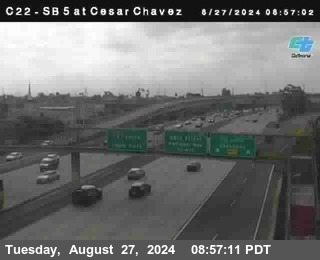 SB 5 at Cesar E Chaves Prkwy