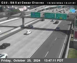 SB 5 at Cesar E Chaves Prkwy