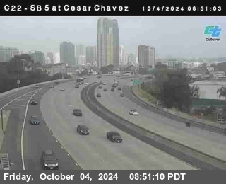 SB 5 at Cesar E Chaves Prkwy