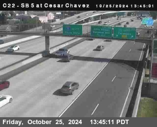 SB 5 at Cesar E Chaves Prkwy