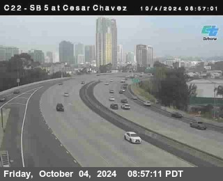 SB 5 at Cesar E Chaves Prkwy