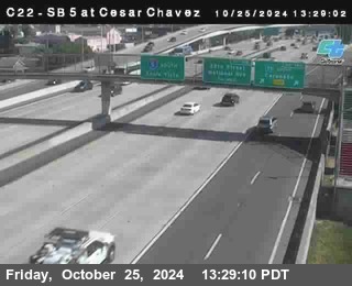 SB 5 at Cesar E Chaves Prkwy