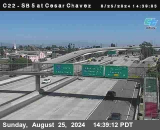 SB 5 at Cesar E Chaves Prkwy