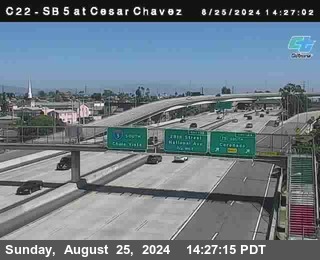 SB 5 at Cesar E Chaves Prkwy