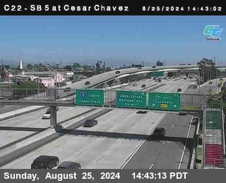 SB 5 at Cesar E Chaves Prkwy