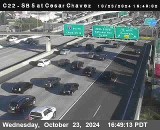 SB 5 at Cesar E Chaves Prkwy