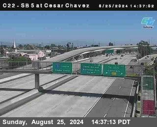 SB 5 at Cesar E Chaves Prkwy