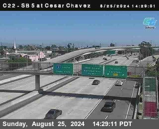 SB 5 at Cesar E Chaves Prkwy