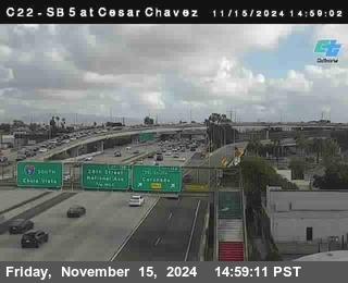 SB 5 at Cesar E Chaves Prkwy