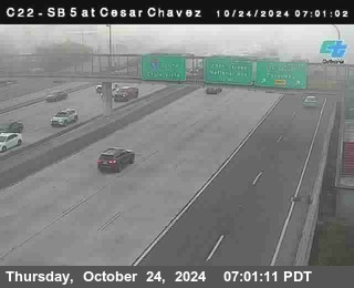 SB 5 at Cesar E Chaves Prkwy