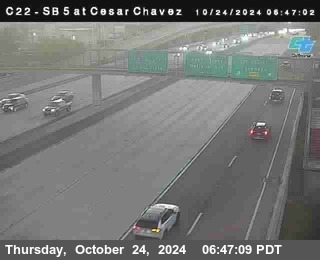 SB 5 at Cesar E Chaves Prkwy