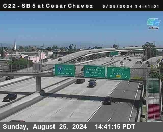 SB 5 at Cesar E Chaves Prkwy