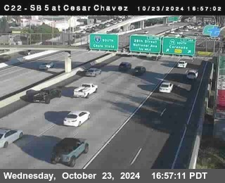 SB 5 at Cesar E Chaves Prkwy