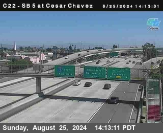 SB 5 at Cesar E Chaves Prkwy