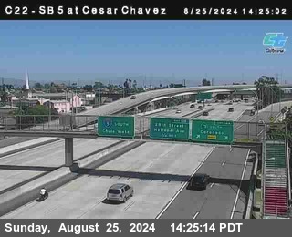 SB 5 at Cesar E Chaves Prkwy