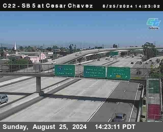 SB 5 at Cesar E Chaves Prkwy