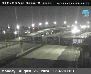 SB 5 at Cesar E Chaves Prkwy