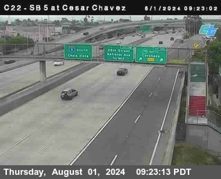 SB 5 at Cesar E Chaves Prkwy