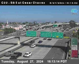 SB 5 at Cesar E Chaves Prkwy