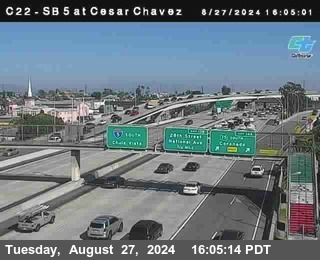 SB 5 at Cesar E Chaves Prkwy