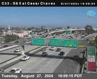 SB 5 at Cesar E Chaves Prkwy