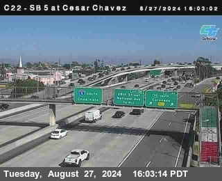 SB 5 at Cesar E Chaves Prkwy