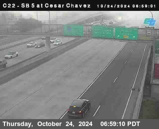 SB 5 at Cesar E Chaves Prkwy