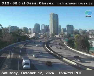 SB 5 at Cesar E Chaves Prkwy