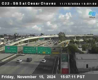 SB 5 at Cesar E Chaves Prkwy