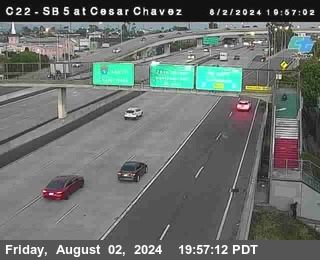 SB 5 at Cesar E Chaves Prkwy