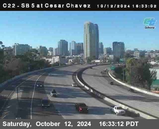 SB 5 at Cesar E Chaves Prkwy