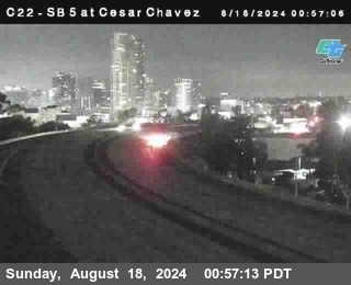 SB 5 at Cesar E Chaves Prkwy