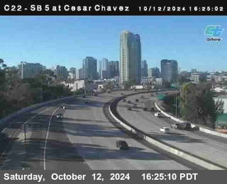 SB 5 at Cesar E Chaves Prkwy