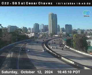 SB 5 at Cesar E Chaves Prkwy