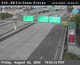 SB 5 at Cesar E Chaves Prkwy