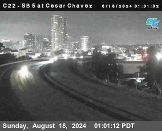 SB 5 at Cesar E Chaves Prkwy