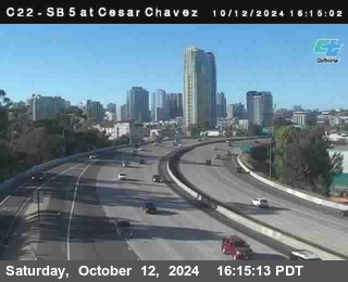 SB 5 at Cesar E Chaves Prkwy