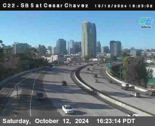 SB 5 at Cesar E Chaves Prkwy