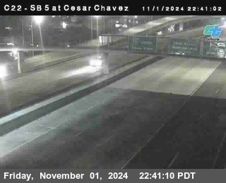 SB 5 at Cesar E Chaves Prkwy