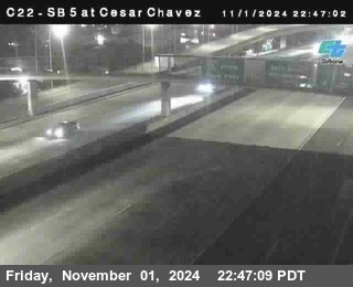 SB 5 at Cesar E Chaves Prkwy