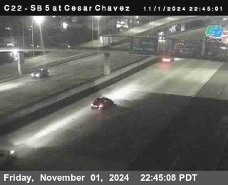 SB 5 at Cesar E Chaves Prkwy