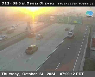 SB 5 at Cesar E Chaves Prkwy