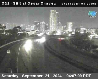 SB 5 at Cesar E Chaves Prkwy