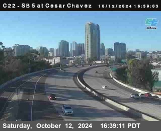 SB 5 at Cesar E Chaves Prkwy