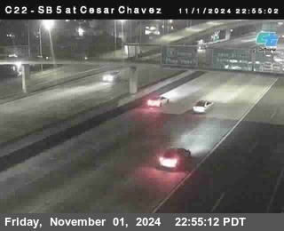 SB 5 at Cesar E Chaves Prkwy