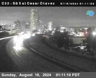 SB 5 at Cesar E Chaves Prkwy