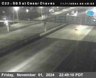 SB 5 at Cesar E Chaves Prkwy